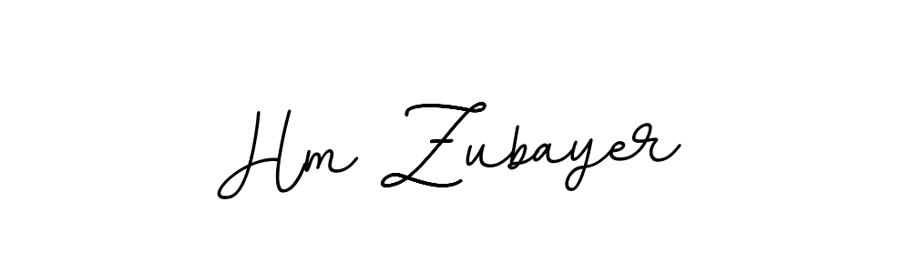 Design your own signature with our free online signature maker. With this signature software, you can create a handwritten (BallpointsItalic-DORy9) signature for name Hm Zubayer. Hm Zubayer signature style 11 images and pictures png