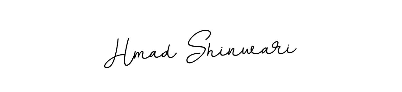 Design your own signature with our free online signature maker. With this signature software, you can create a handwritten (BallpointsItalic-DORy9) signature for name Hmad Shinwari. Hmad Shinwari signature style 11 images and pictures png