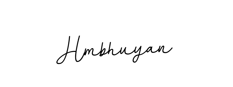 How to make Hmbhuyan name signature. Use BallpointsItalic-DORy9 style for creating short signs online. This is the latest handwritten sign. Hmbhuyan signature style 11 images and pictures png