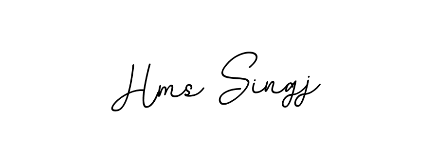 Also we have Hms Singj name is the best signature style. Create professional handwritten signature collection using BallpointsItalic-DORy9 autograph style. Hms Singj signature style 11 images and pictures png