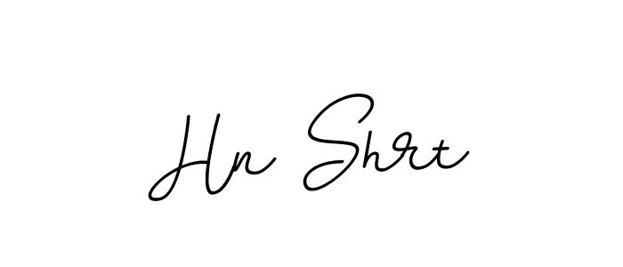 Use a signature maker to create a handwritten signature online. With this signature software, you can design (BallpointsItalic-DORy9) your own signature for name Hn Shrt. Hn Shrt signature style 11 images and pictures png
