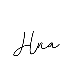 Make a beautiful signature design for name Hna. With this signature (BallpointsItalic-DORy9) style, you can create a handwritten signature for free. Hna signature style 11 images and pictures png