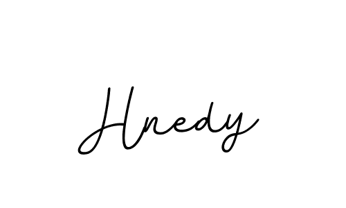 Design your own signature with our free online signature maker. With this signature software, you can create a handwritten (BallpointsItalic-DORy9) signature for name Hnedy. Hnedy signature style 11 images and pictures png