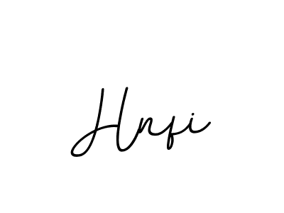Design your own signature with our free online signature maker. With this signature software, you can create a handwritten (BallpointsItalic-DORy9) signature for name Hnfi. Hnfi signature style 11 images and pictures png