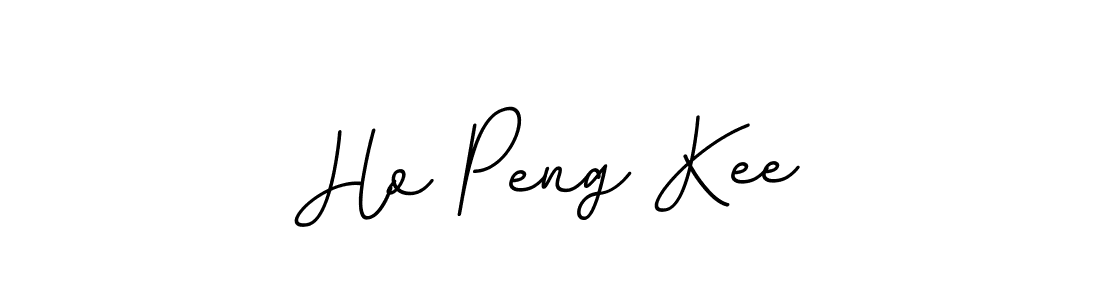 You should practise on your own different ways (BallpointsItalic-DORy9) to write your name (Ho Peng Kee) in signature. don't let someone else do it for you. Ho Peng Kee signature style 11 images and pictures png