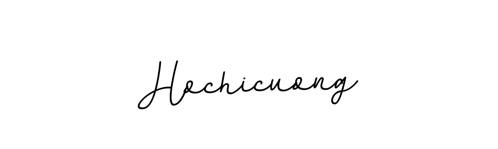 Create a beautiful signature design for name Hochicuong. With this signature (BallpointsItalic-DORy9) fonts, you can make a handwritten signature for free. Hochicuong signature style 11 images and pictures png