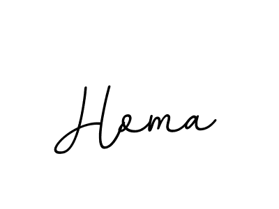 Design your own signature with our free online signature maker. With this signature software, you can create a handwritten (BallpointsItalic-DORy9) signature for name Homa. Homa signature style 11 images and pictures png