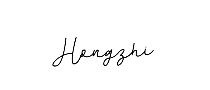 The best way (BallpointsItalic-DORy9) to make a short signature is to pick only two or three words in your name. The name Hongzhi include a total of six letters. For converting this name. Hongzhi signature style 11 images and pictures png