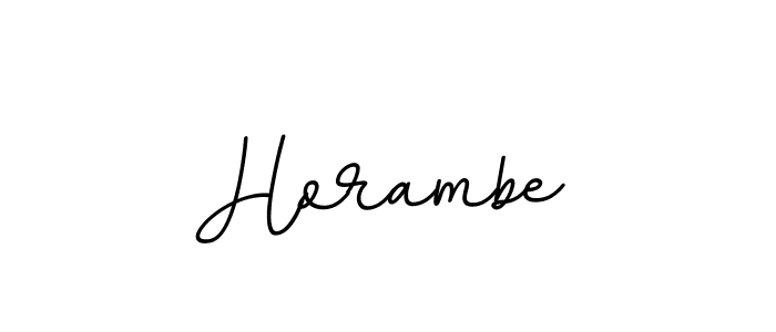 The best way (BallpointsItalic-DORy9) to make a short signature is to pick only two or three words in your name. The name Horambe include a total of six letters. For converting this name. Horambe signature style 11 images and pictures png