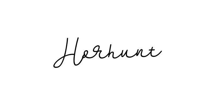 It looks lik you need a new signature style for name Horhunt. Design unique handwritten (BallpointsItalic-DORy9) signature with our free signature maker in just a few clicks. Horhunt signature style 11 images and pictures png