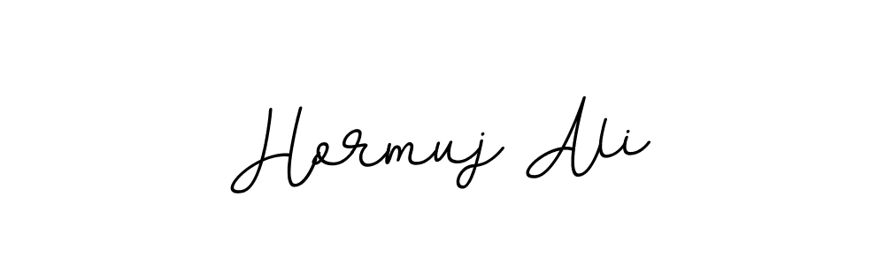 Design your own signature with our free online signature maker. With this signature software, you can create a handwritten (BallpointsItalic-DORy9) signature for name Hormuj Ali. Hormuj Ali signature style 11 images and pictures png