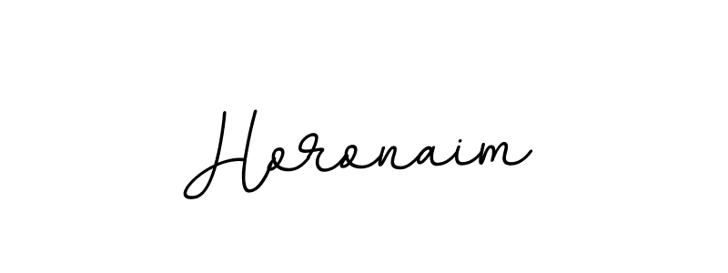 Use a signature maker to create a handwritten signature online. With this signature software, you can design (BallpointsItalic-DORy9) your own signature for name Horonaim. Horonaim signature style 11 images and pictures png