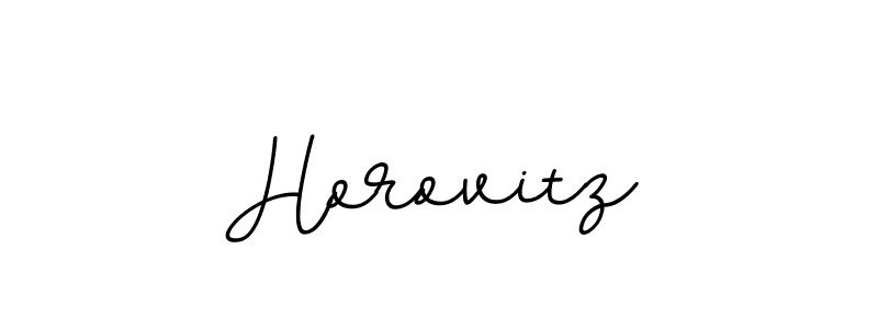 Design your own signature with our free online signature maker. With this signature software, you can create a handwritten (BallpointsItalic-DORy9) signature for name Horovitz. Horovitz signature style 11 images and pictures png