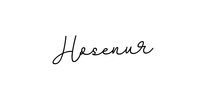 How to make Hosenur name signature. Use BallpointsItalic-DORy9 style for creating short signs online. This is the latest handwritten sign. Hosenur signature style 11 images and pictures png