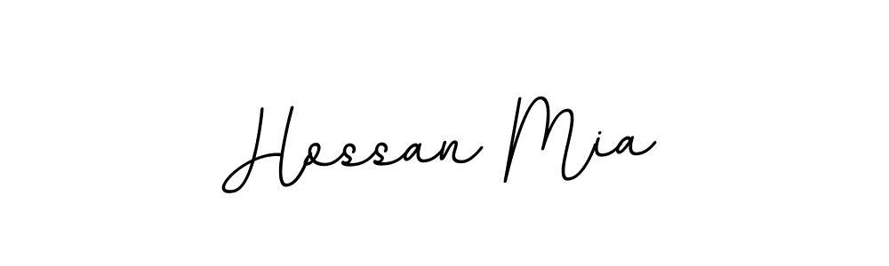 Make a beautiful signature design for name Hossan Mia. Use this online signature maker to create a handwritten signature for free. Hossan Mia signature style 11 images and pictures png