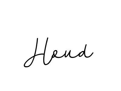 Create a beautiful signature design for name Houd. With this signature (BallpointsItalic-DORy9) fonts, you can make a handwritten signature for free. Houd signature style 11 images and pictures png