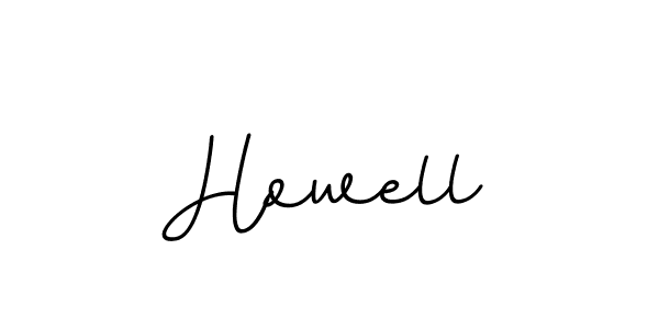 Use a signature maker to create a handwritten signature online. With this signature software, you can design (BallpointsItalic-DORy9) your own signature for name Howell. Howell signature style 11 images and pictures png