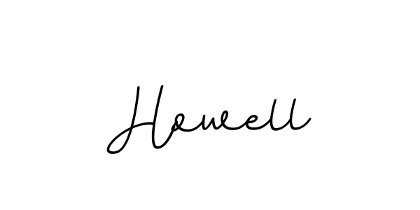 Use a signature maker to create a handwritten signature online. With this signature software, you can design (BallpointsItalic-DORy9) your own signature for name Howell. Howell signature style 11 images and pictures png