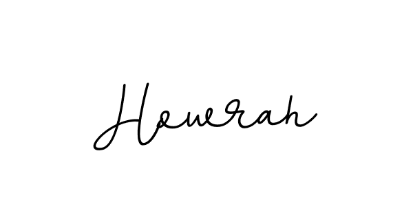Use a signature maker to create a handwritten signature online. With this signature software, you can design (BallpointsItalic-DORy9) your own signature for name Howrah. Howrah signature style 11 images and pictures png