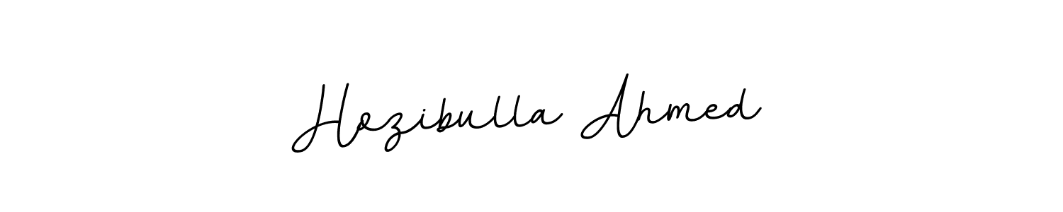 Make a beautiful signature design for name Hozibulla Ahmed. Use this online signature maker to create a handwritten signature for free. Hozibulla Ahmed signature style 11 images and pictures png