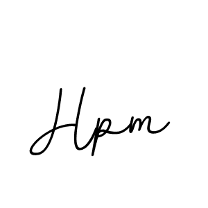 Also we have Hpm name is the best signature style. Create professional handwritten signature collection using BallpointsItalic-DORy9 autograph style. Hpm signature style 11 images and pictures png