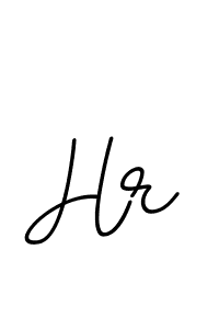 How to make Hr name signature. Use BallpointsItalic-DORy9 style for creating short signs online. This is the latest handwritten sign. Hr signature style 11 images and pictures png