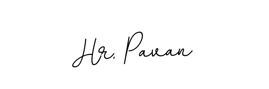 Design your own signature with our free online signature maker. With this signature software, you can create a handwritten (BallpointsItalic-DORy9) signature for name Hr, Pavan. Hr, Pavan signature style 11 images and pictures png