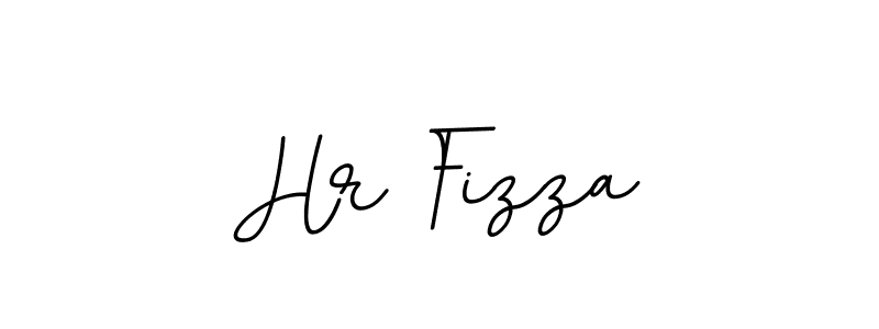 Use a signature maker to create a handwritten signature online. With this signature software, you can design (BallpointsItalic-DORy9) your own signature for name Hr Fizza. Hr Fizza signature style 11 images and pictures png