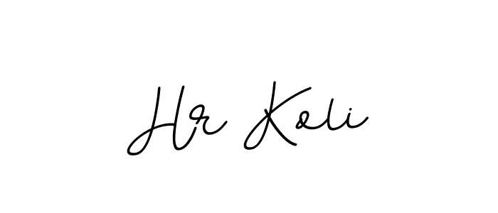 Also You can easily find your signature by using the search form. We will create Hr Koli name handwritten signature images for you free of cost using BallpointsItalic-DORy9 sign style. Hr Koli signature style 11 images and pictures png