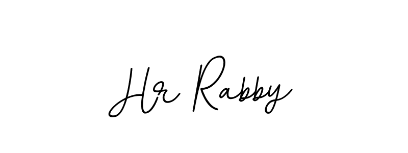 if you are searching for the best signature style for your name Hr Rabby. so please give up your signature search. here we have designed multiple signature styles  using BallpointsItalic-DORy9. Hr Rabby signature style 11 images and pictures png