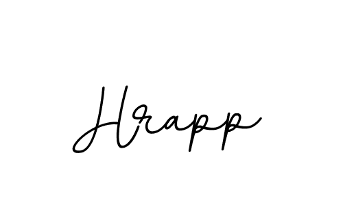 You should practise on your own different ways (BallpointsItalic-DORy9) to write your name (Hrapp) in signature. don't let someone else do it for you. Hrapp signature style 11 images and pictures png