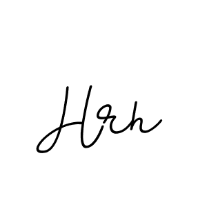 Design your own signature with our free online signature maker. With this signature software, you can create a handwritten (BallpointsItalic-DORy9) signature for name Hrh. Hrh signature style 11 images and pictures png