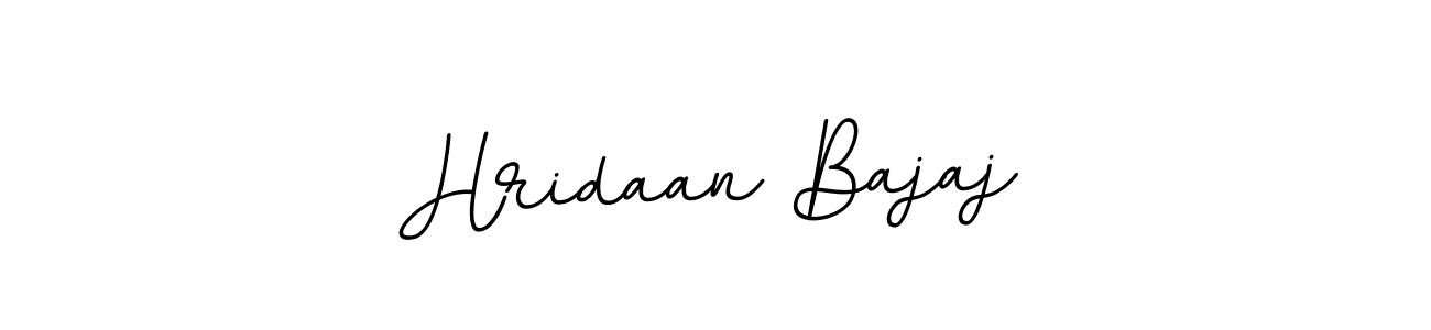 The best way (BallpointsItalic-DORy9) to make a short signature is to pick only two or three words in your name. The name Hridaan Bajaj include a total of six letters. For converting this name. Hridaan Bajaj signature style 11 images and pictures png