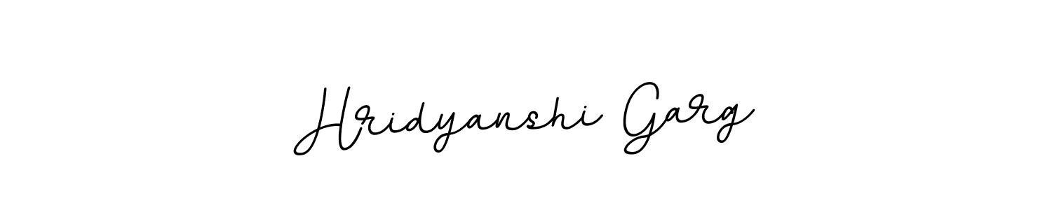 How to make Hridyanshi Garg signature? BallpointsItalic-DORy9 is a professional autograph style. Create handwritten signature for Hridyanshi Garg name. Hridyanshi Garg signature style 11 images and pictures png