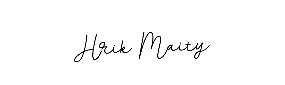 Also we have Hrik Maity name is the best signature style. Create professional handwritten signature collection using BallpointsItalic-DORy9 autograph style. Hrik Maity signature style 11 images and pictures png