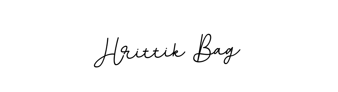 How to make Hrittik Bag name signature. Use BallpointsItalic-DORy9 style for creating short signs online. This is the latest handwritten sign. Hrittik Bag signature style 11 images and pictures png