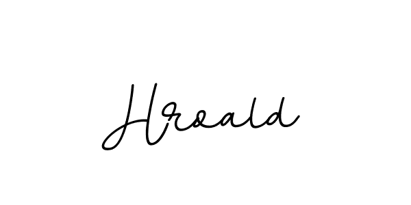 This is the best signature style for the Hroald name. Also you like these signature font (BallpointsItalic-DORy9). Mix name signature. Hroald signature style 11 images and pictures png