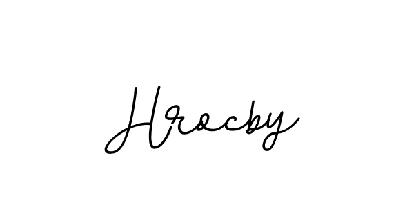 How to make Hrocby signature? BallpointsItalic-DORy9 is a professional autograph style. Create handwritten signature for Hrocby name. Hrocby signature style 11 images and pictures png