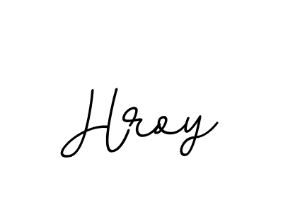 Make a beautiful signature design for name Hroy. With this signature (BallpointsItalic-DORy9) style, you can create a handwritten signature for free. Hroy signature style 11 images and pictures png