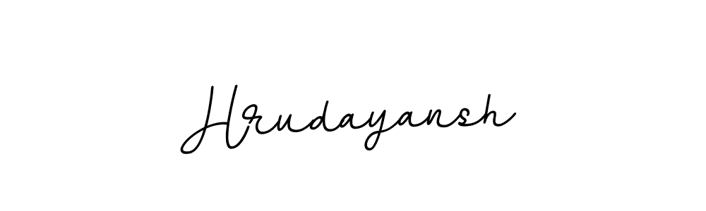 Also we have Hrudayansh name is the best signature style. Create professional handwritten signature collection using BallpointsItalic-DORy9 autograph style. Hrudayansh signature style 11 images and pictures png