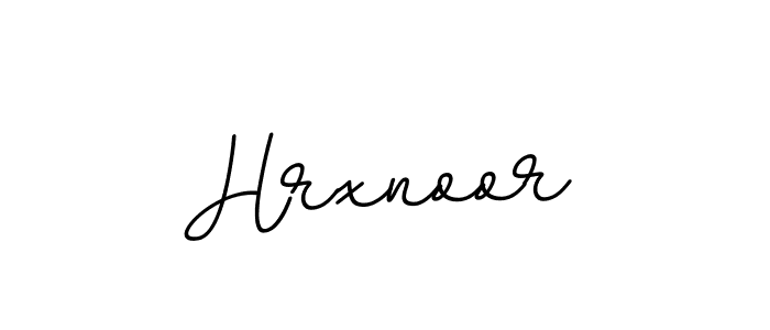 Make a beautiful signature design for name Hrxnoor. With this signature (BallpointsItalic-DORy9) style, you can create a handwritten signature for free. Hrxnoor signature style 11 images and pictures png