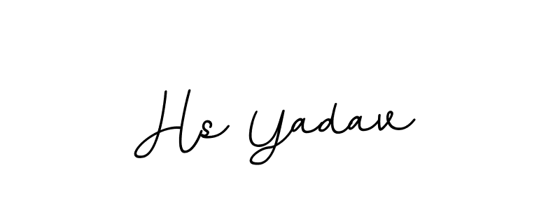 BallpointsItalic-DORy9 is a professional signature style that is perfect for those who want to add a touch of class to their signature. It is also a great choice for those who want to make their signature more unique. Get Hs Yadav name to fancy signature for free. Hs Yadav signature style 11 images and pictures png