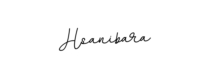 Make a beautiful signature design for name Hsanibara. With this signature (BallpointsItalic-DORy9) style, you can create a handwritten signature for free. Hsanibara signature style 11 images and pictures png