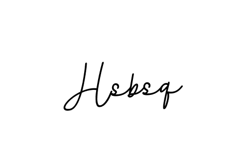 Make a beautiful signature design for name Hsbsq. With this signature (BallpointsItalic-DORy9) style, you can create a handwritten signature for free. Hsbsq signature style 11 images and pictures png