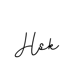 Create a beautiful signature design for name Hsk. With this signature (BallpointsItalic-DORy9) fonts, you can make a handwritten signature for free. Hsk signature style 11 images and pictures png