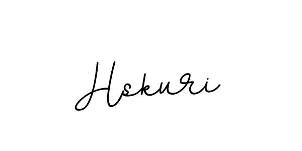 Design your own signature with our free online signature maker. With this signature software, you can create a handwritten (BallpointsItalic-DORy9) signature for name Hskuri. Hskuri signature style 11 images and pictures png