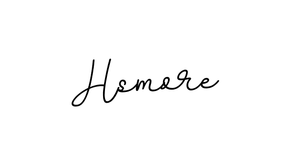 How to make Hsmore signature? BallpointsItalic-DORy9 is a professional autograph style. Create handwritten signature for Hsmore name. Hsmore signature style 11 images and pictures png