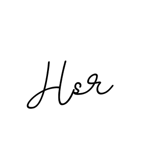 Design your own signature with our free online signature maker. With this signature software, you can create a handwritten (BallpointsItalic-DORy9) signature for name Hsr. Hsr signature style 11 images and pictures png