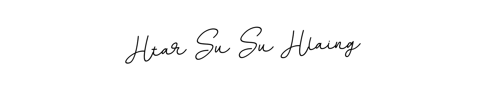 Design your own signature with our free online signature maker. With this signature software, you can create a handwritten (BallpointsItalic-DORy9) signature for name Htar Su Su Hlaing. Htar Su Su Hlaing signature style 11 images and pictures png