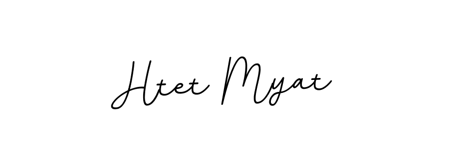 Make a beautiful signature design for name Htet Myat. With this signature (BallpointsItalic-DORy9) style, you can create a handwritten signature for free. Htet Myat signature style 11 images and pictures png